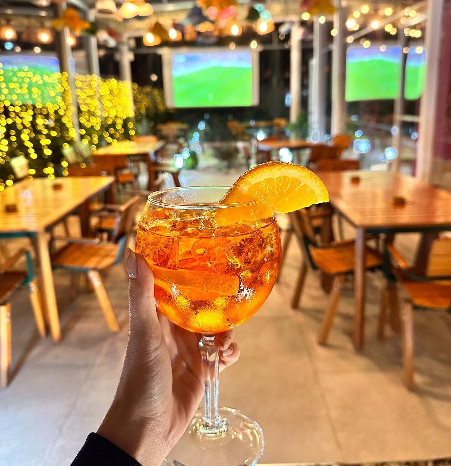 Asa arata terasa The Garden din cadrul hotelului 5Hills Dragasani