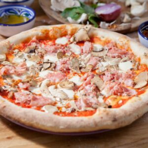 Pizza Cotto e Funghi